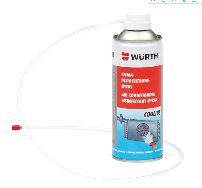 伍尔特089376410空调消毒喷剂空调消毒杀菌喷剂0 89376410 300ML