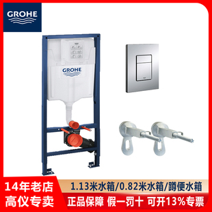 入墙式 德国高仪 卫生间暗装 GROHE 隐藏高和矮水箱蹲便器 38528001