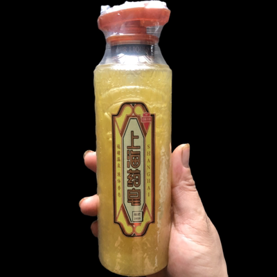 1瓶装正品上海药皂液体硫磺皂320克洗发水沐浴露洗脸洗头洗澡洗手