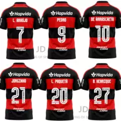 26/27 Flamengo Jersey Flamengo Football Uniform No. 21 Jorginho No. 20 Paqueta