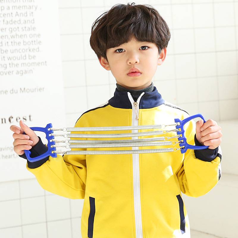 小学生少儿拉力器扩胸器臂力器家用健身器材幼儿园小孩练胸肌臂肌