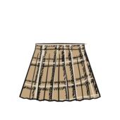 现货 格子百褶裙女秋冬新款 学院风毛呢半身裙高腰a字裙半裙短裙女