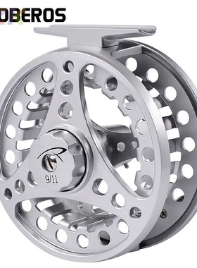 PROBEROS 全金属渔轮飞钓轮飞蝇轮前打轮冰钓轮大号鱼线轮渔线m9