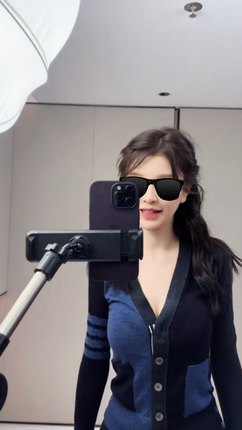 lovingu～thom brow yb1w5秋季v领打底内搭毛针织开衫