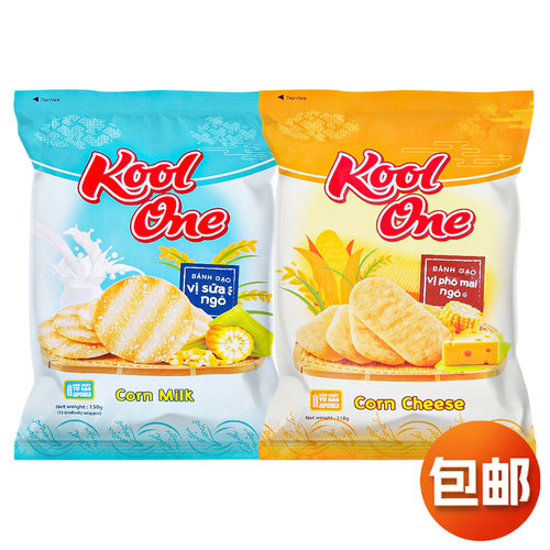 宝宝越南进口KoolOne仙贝米饼雪