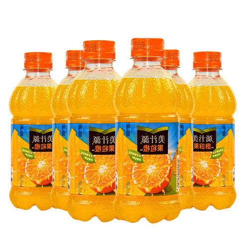 宝宝美汁源果粒橙整箱300mlX6瓶