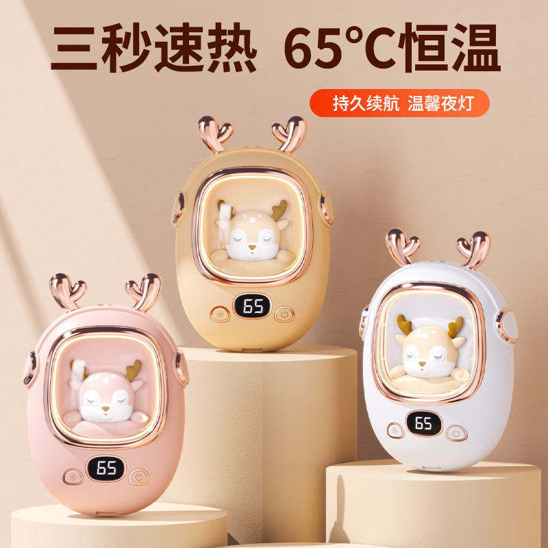 usb电热暖手宝迷你冬季暖袋可爱无水暖水袋二合一伴手礼学生礼品
