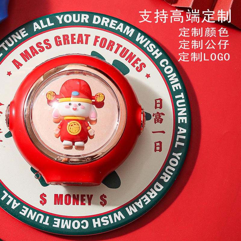 秋冬季飞碟便携速热卡通USB小夜灯充电暖手宝三合一加工定制OEM