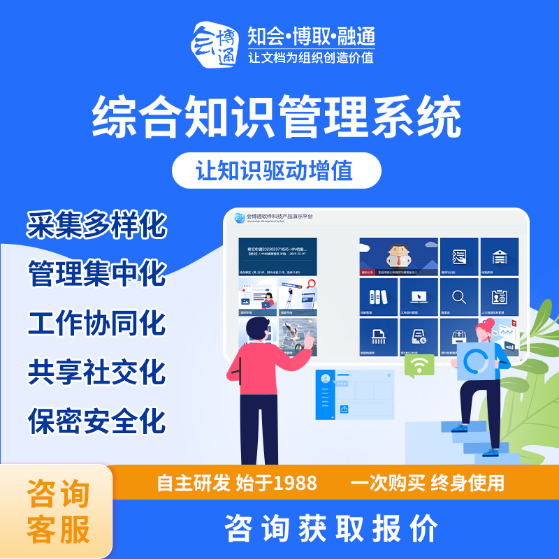 会博通综合知识管理系统 企业文档管理系统文件知识库共享系统