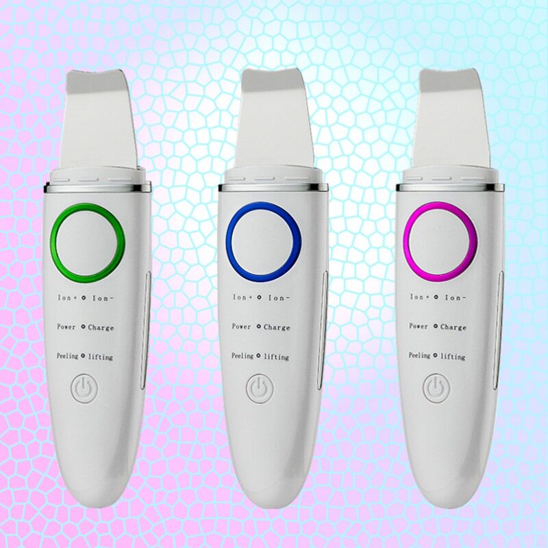 铲皮机超声波面部毛孔清洁美容院离子导入导出仪抗衰美肤深层清洁