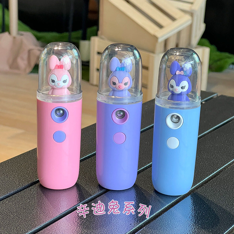 新款纳米补水仪喷雾便携迷你卡通充电手持加湿器脸部保湿礼品喷雾