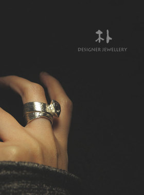 闪灵钻当代首饰小众银宝石设计感