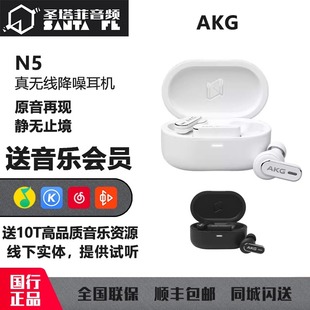 爱科技 AKG N5真无线主动降噪蓝牙耳机高音质运动防水入耳式 耳塞