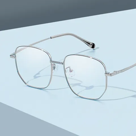 眼睛框男女款镜框镜架大框丹阳8819-1复古钛架钛框近视眼镜