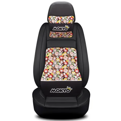 抱枕卡通海绵记忆棉汽车头枕慢回弹内饰用品靠垫OYBP腰靠护颈