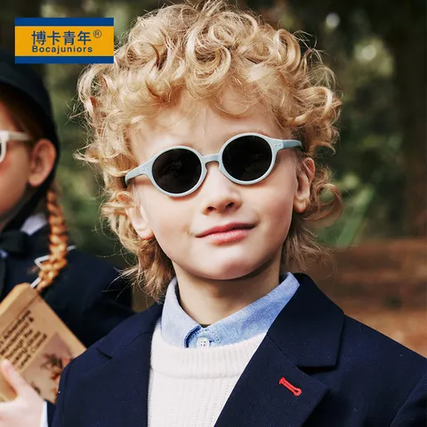 小童偏光户外20220-3新款岁太阳镜墨镜可爱硅胶潮儿童8191宝宝