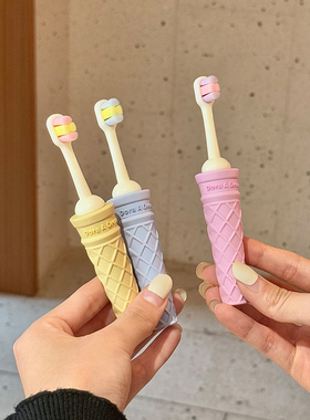 DoraADream朵拉的梦冰淇淋幼儿可爱童宝宝换牙刷期3-6到12岁软毛