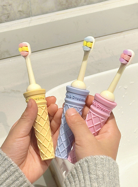 DoraADream朵拉的梦冰淇淋幼儿中大童宝宝换牙刷期3-6到12岁软毛