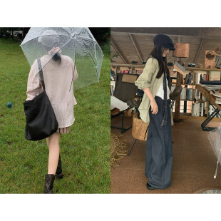 上衣外套 复古文艺肌理衬衫 叠穿一绝衬衣秋 软软 一三良品小个子