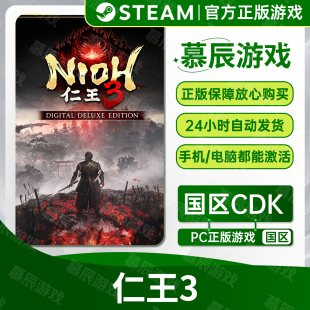 【STEAM正版】仁王3CDKEY国区激活码庆安地狱变DLC游戏现货秒发