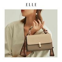 ELLE Сумка на одно плечо, сумка для телефона, барсетка, сумка через плечо, из натуральной кожи, изысканный стиль
