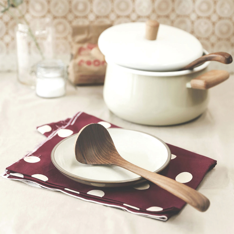 泰国进口chabatree带无漆大汤勺