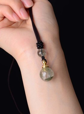 纯天然香薰瓶情侣挂坠生日礼物