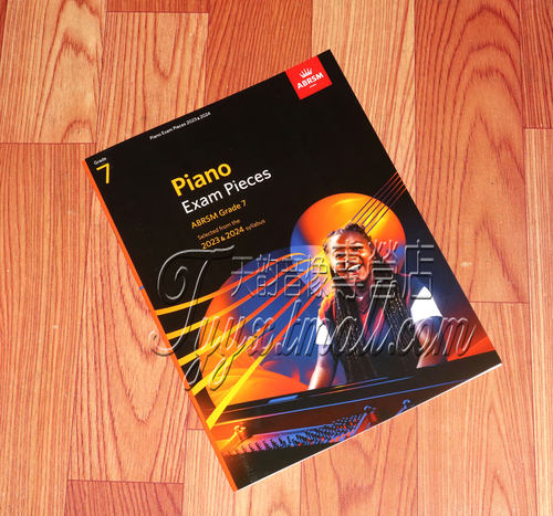 正版ABRSM英皇钢琴考级作品7级七级 2023-2024英文版Exam Pieces