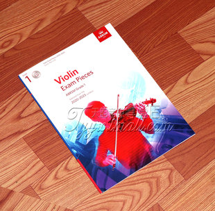 1一级 小提琴考级作品 2020 2023 正版 附CD钢谱英文版 英皇考级