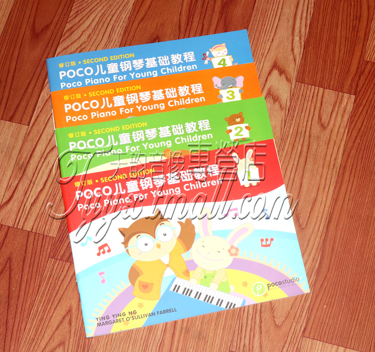 ABRSM英皇考级 POCO儿童钢琴基础教程第1-4册 简体中文双语版