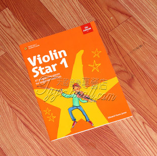 Star小提琴之星学生用书一册 小提琴考级Violin 英文 英皇 正版