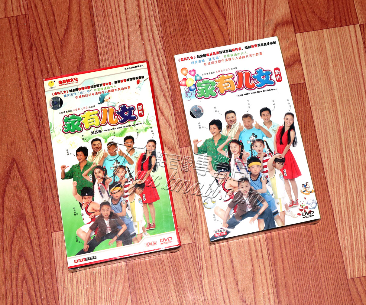 正版 家有儿女新传 全集 经济版 盒装 10DVD 午马 赵毅郑佩佩杨梅