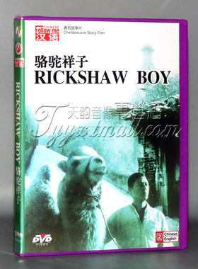 正版 骆驼祥子 盒装DVD 张丰毅 斯琴高娃 经典老电影