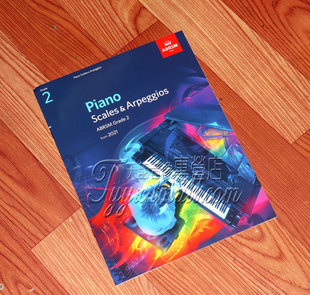 钢琴音阶与琶音二级 钢琴二级 Arpeggios 正版 新版 英皇考级