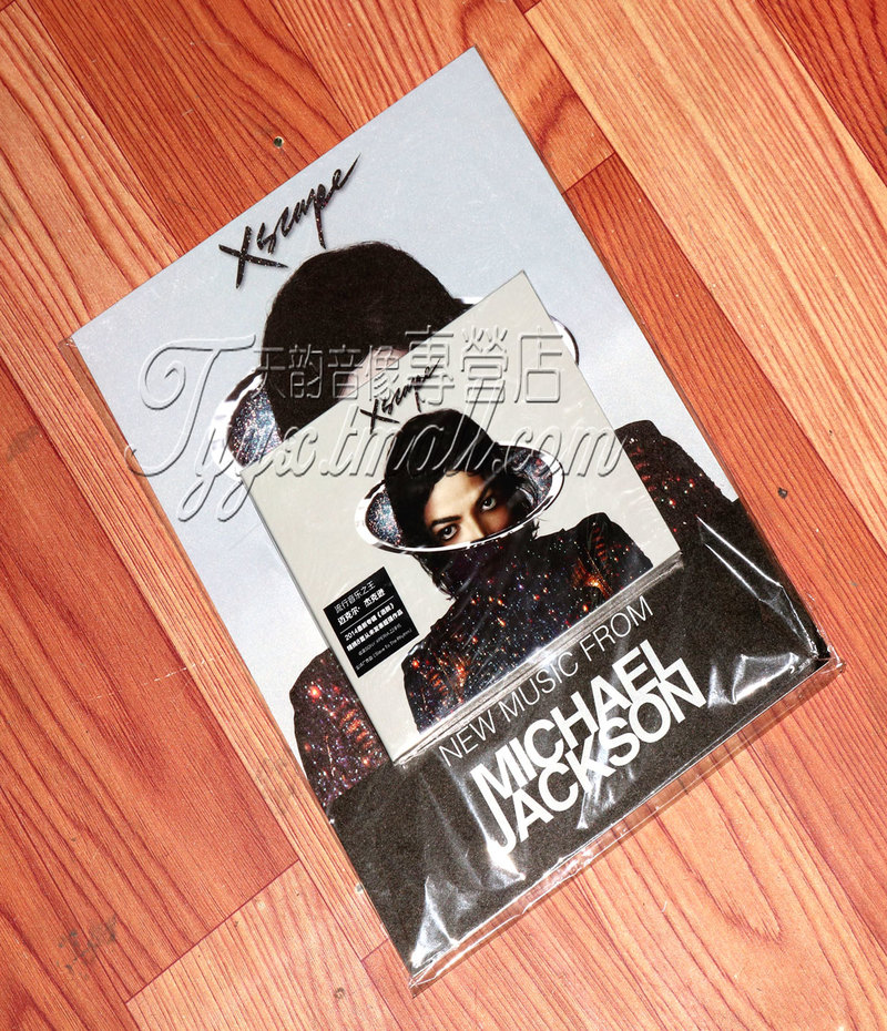 正版新专辑迈克尔·杰克逊 逃脱(CD+海报)michael jackson xscape
