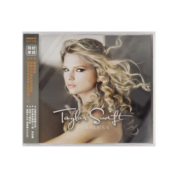 正版 Taylor Swift 泰勒斯威夫特专辑 Fearless 放手去爱 CD