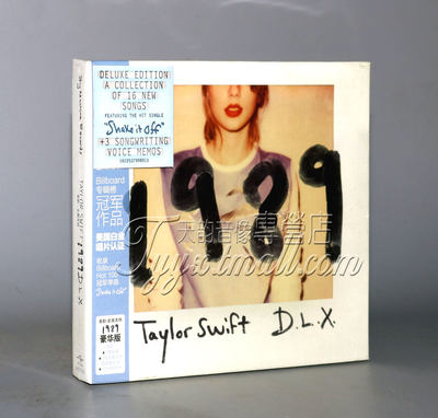 正版 霉霉 泰勒斯威夫特Taylor Swift 1989专辑CD+歌词本+拍立得