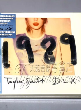 正版 霉霉 泰勒斯威夫特专辑Taylor Swift 1989CD+歌词本+拍立得