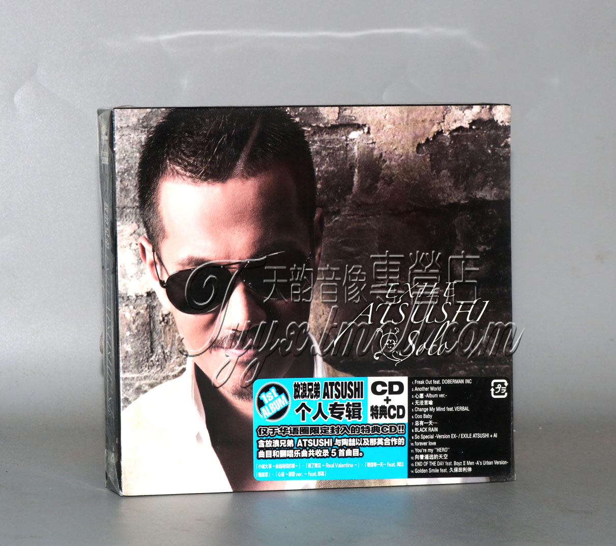 EXILE Atsushi 放浪兄弟主唱 个人SOLO专辑 2CD 现货 音乐/影视/明星/音像 音乐CD/DVD 原图主图