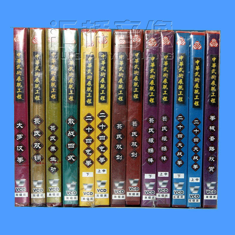 俏佳人武术 苌氏武技系列 20vcd 苌氏武技第八代掌门人刘义明讲解