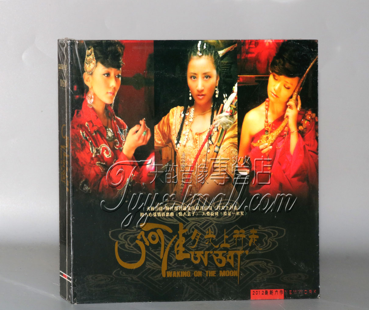 【正版发烧】发烧cd碟 阿佳组合 月光上行走 2012新专辑 1cd