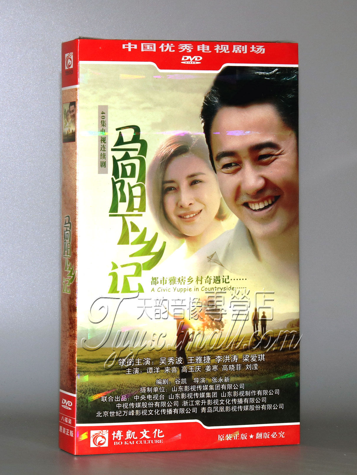 正版电视剧 马向阳下乡记8dvd 经济版盒装 玫瑰树下 吴秀波王雅捷