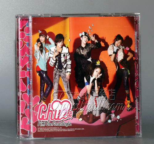 正版CD fx专辑 FX The 1st Single “Chu(亲 单曲专辑》
