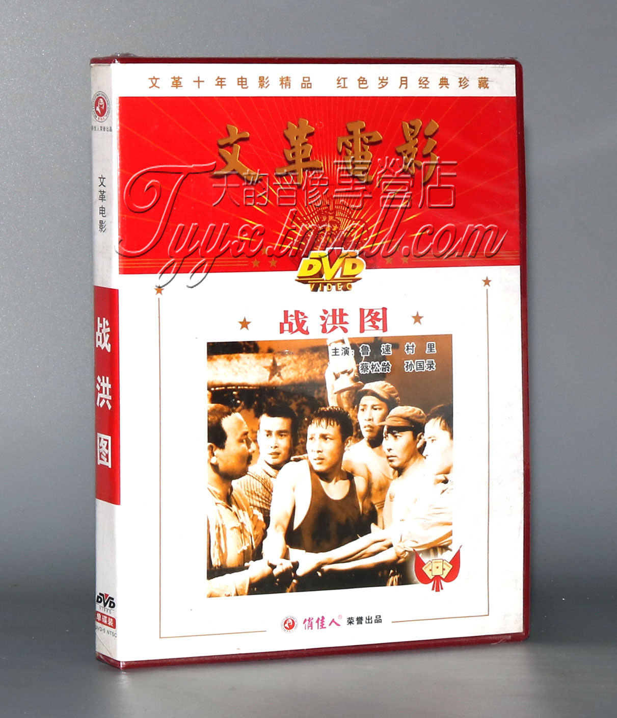 【正版】战洪图 1dvd 鲁速 村里 蔡松龄