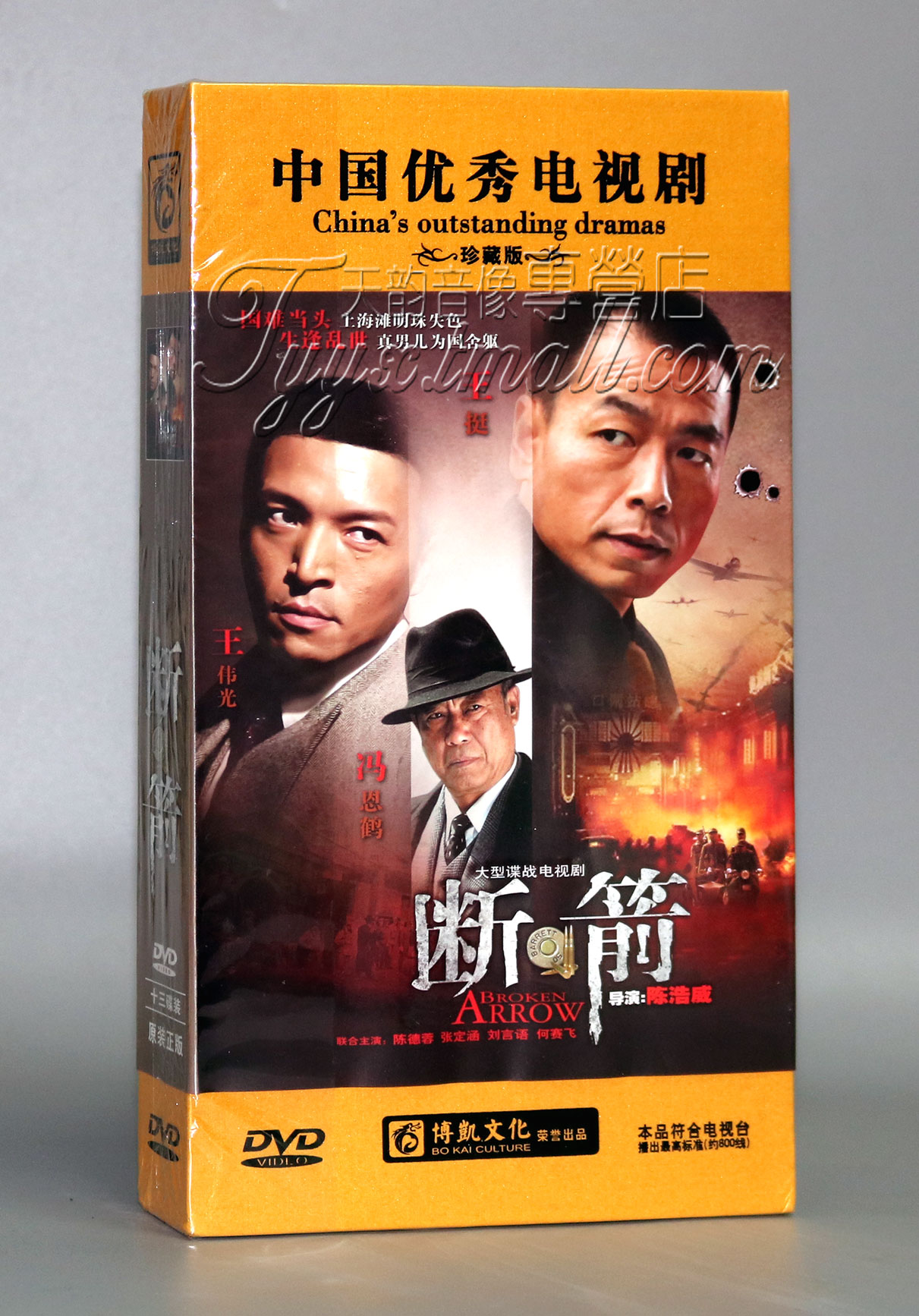 【正版】断箭 珍藏版 13DVD 王挺 王伟光 冯恩鹤 陈德容 音乐/影视/明星/音像 电视剧 原图主图