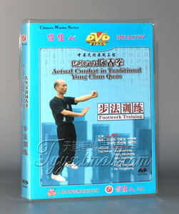 【正版】传统实战咏春拳-步法训练 1DVD 中英字幕 麦耀明