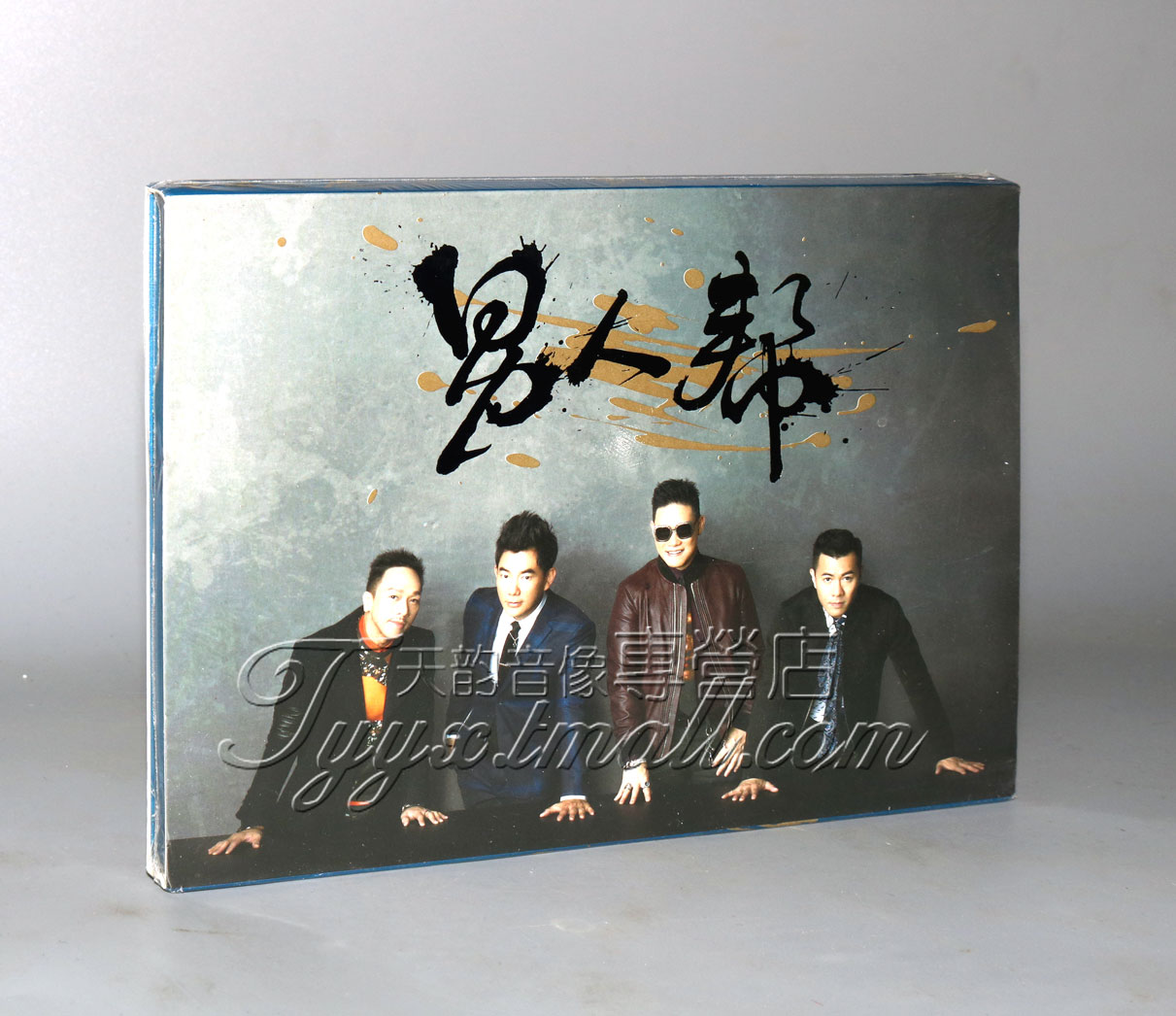 正版|黄家强+任贤齐+苏永康+梁汉文:男人帮 同名专辑 CD+写真册