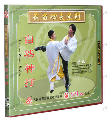 正版武术教学碟片  武当功夫系列 自然神打 1VCD 岳武