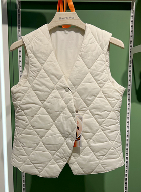 然体热感气绒衣女士马夹秋冬季内搭外穿轻薄保暖背心中厚坎肩2502