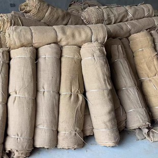 麻袋卷防寒麻袋麻布片袋编织袋铺路防滑卷麻包片苗木工业打包包邮